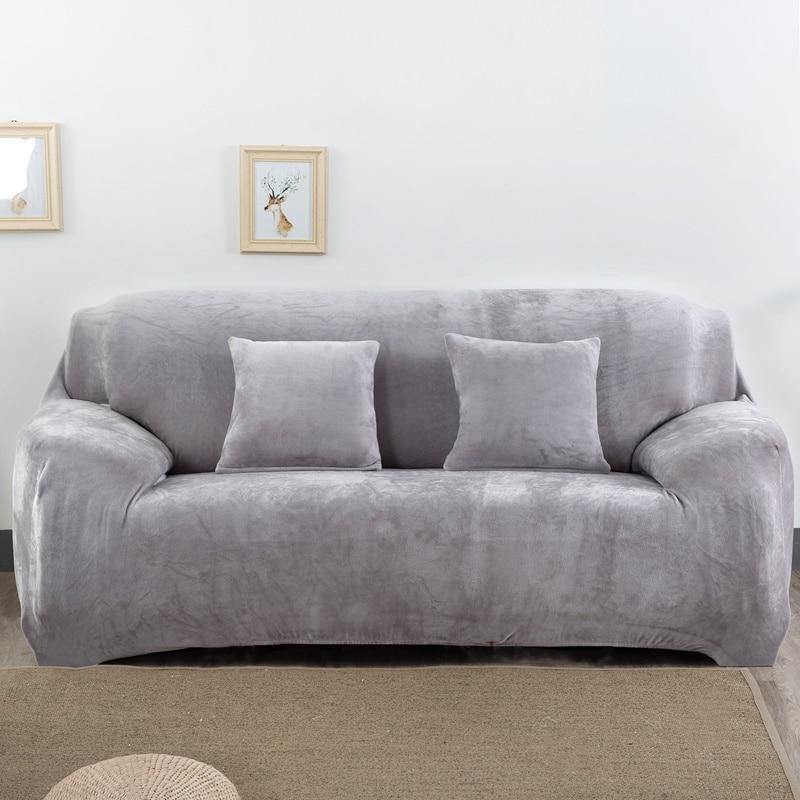 Sofa Cover Thick Plush All-inclusive Sofa Covers for Living Room Soft Couch Cover Sofa Towel Slipcover 1/2/3/4 Seater - La Casa de la Funda
