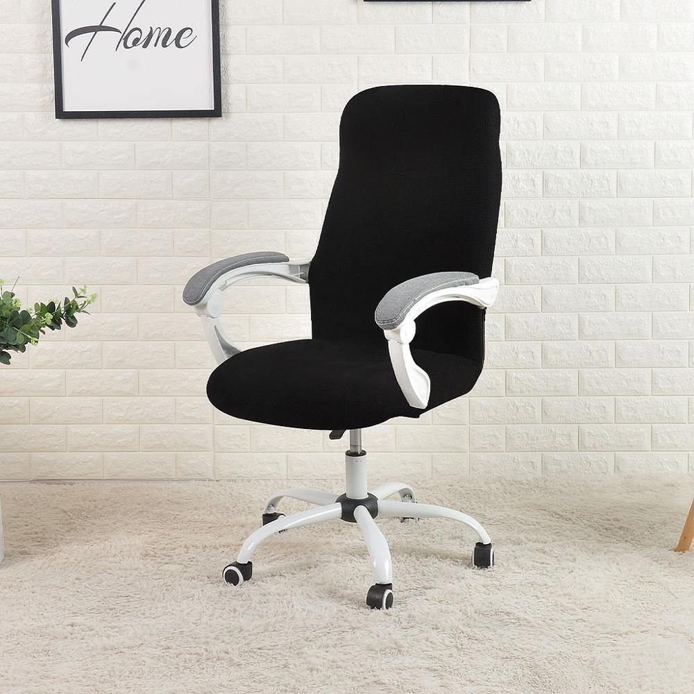 Cover for Computer Chair Water Resistant Jacquard Office Chair Slipcover Elastic for Home Armchair 1PC sillas de oficina - La Casa de la Funda