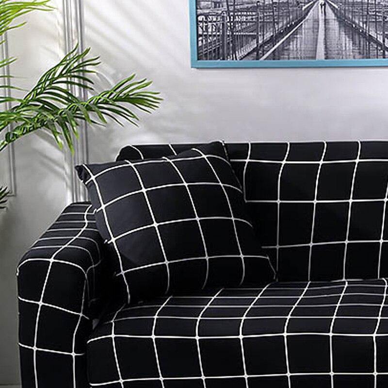 Elastic Cushion Cover 1 Pieces 45*45cm Throw Pillow Cases for Car Hotel Home Decoration - La Casa de la Funda