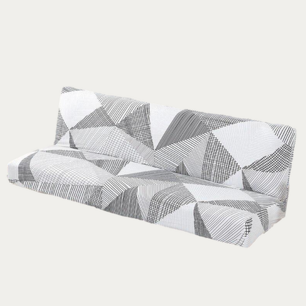 Funda de sofá cama de diseño estampado - Isa