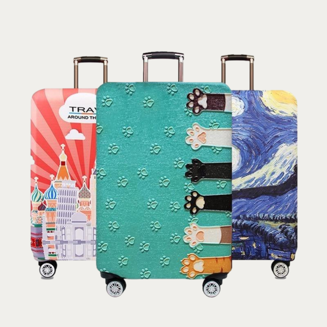 Fundas para maletas de diseño Elias - 17 colores diferentes