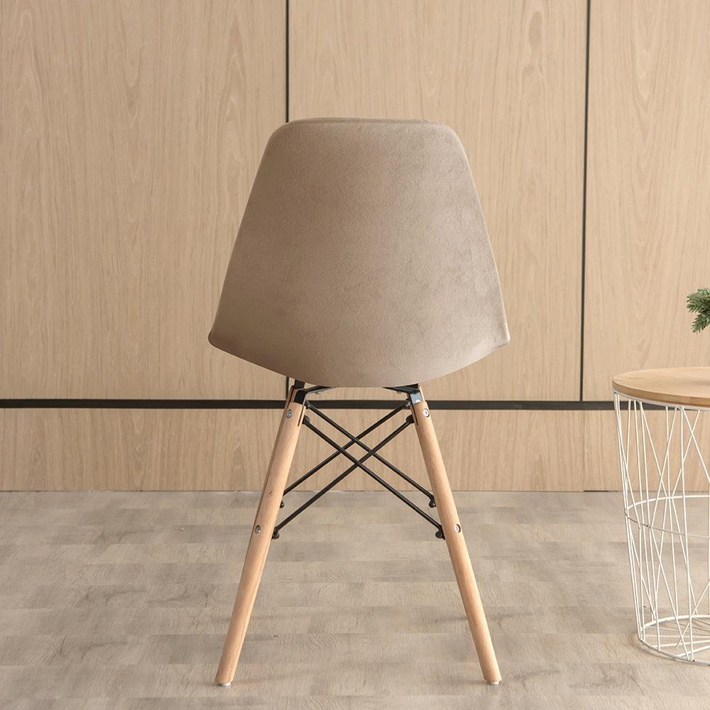 Housse de chaise design en velours - Breanna - Atelier de la housse