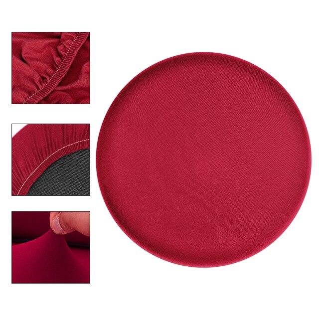 Housse de tabouret Mia - 9 coloris différents Chaises Atelier de la housse Rouge Taille universelle 