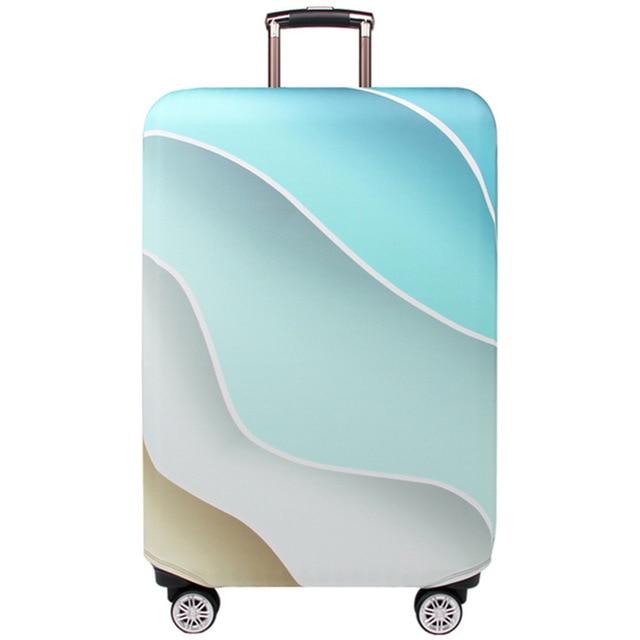 Housses de valise design Elias - 17 coloris différents Atelier de la housse Sable M 